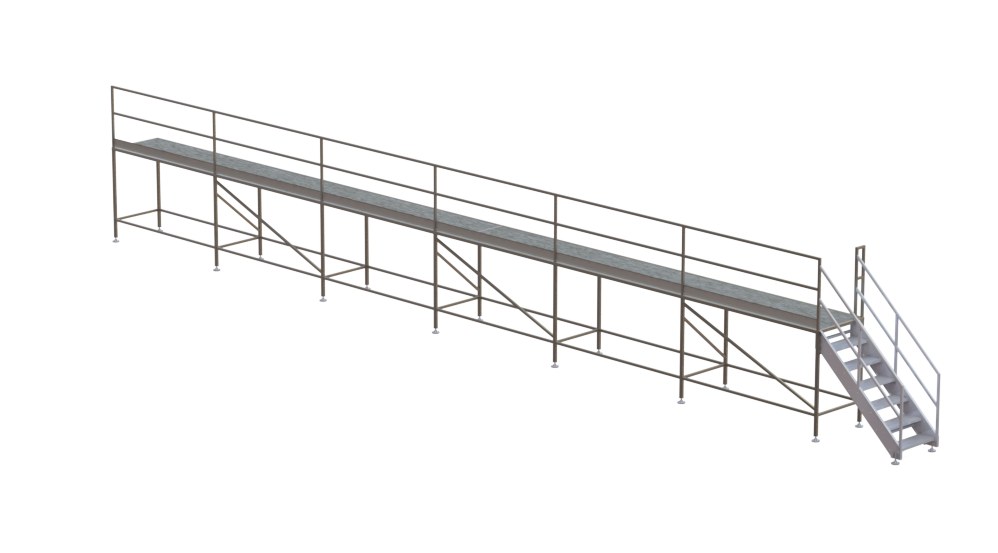 Custom Catwalk by Andgar Food Processing Equipment