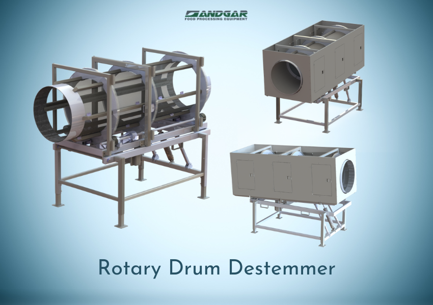 Rotary Drum Destemmers Web Renders